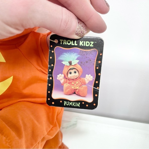 NWT Vintage PUNKIN TROLL Doll - Picture 7 of 11